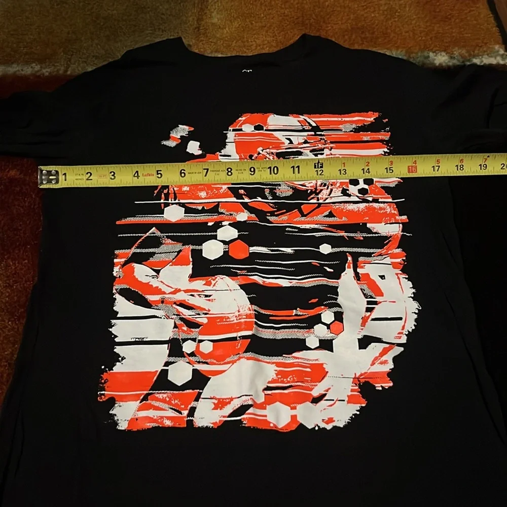 EUC Children’s Place Football Player Graphic Long-sleeved Tee - Sz XL/14